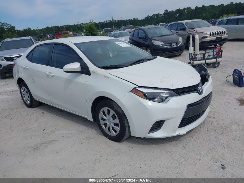 2015 TOYOTA COROLLA LE ECO