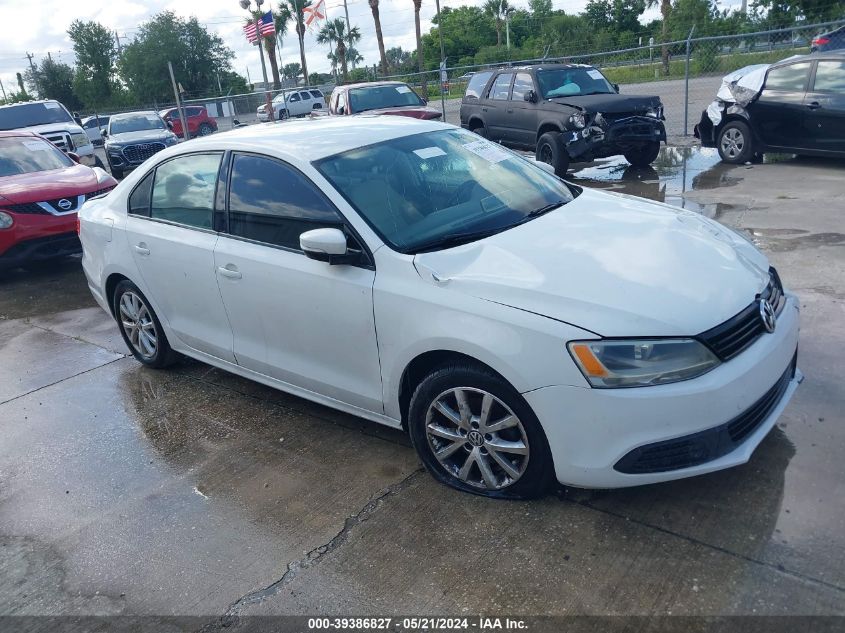 2012 VOLKSWAGEN JETTA 2.5L SE