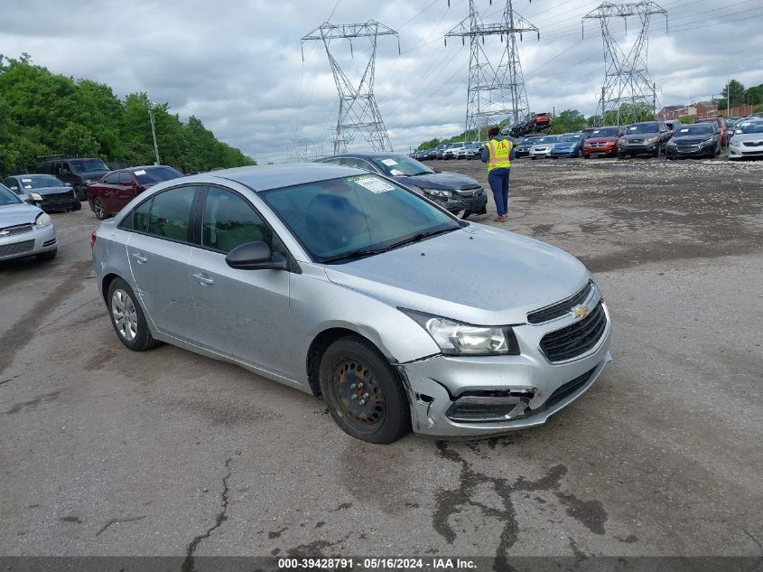 2016 CHEVROLET CRUZE LIMITED LS MANUAL