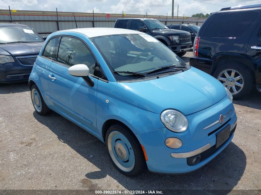 2015 FIAT 500 LOUNGE