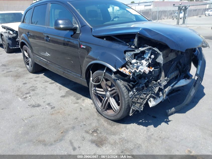 2014 AUDI Q7 3.0T S LINE PRESTIGE