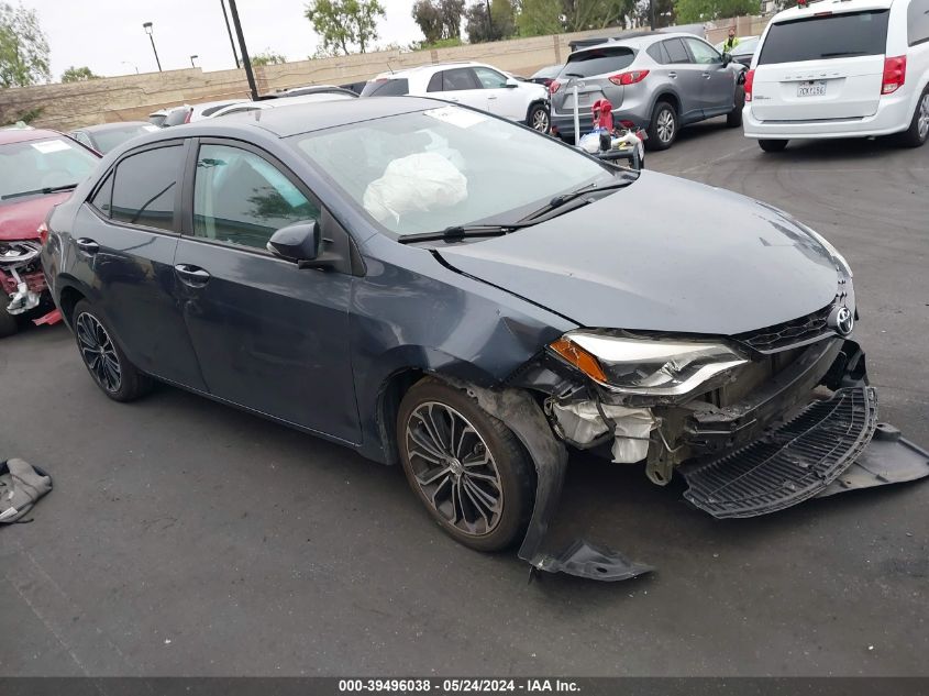 2015 TOYOTA COROLLA S PLUS