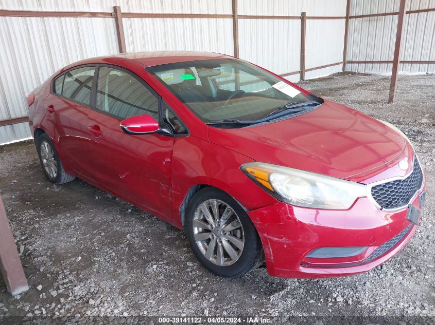 2014 KIA FORTE LX