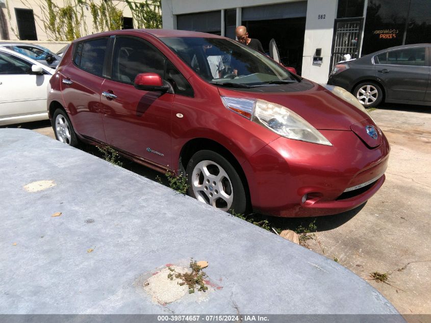 2012 NISSAN LEAF SL