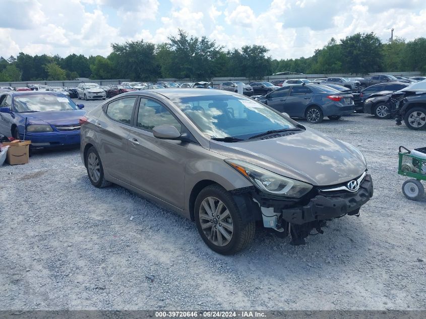 2016 HYUNDAI ELANTRA SE/SPORT/LIMITED