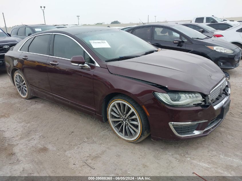 2017 LINCOLN MKZ SELECT