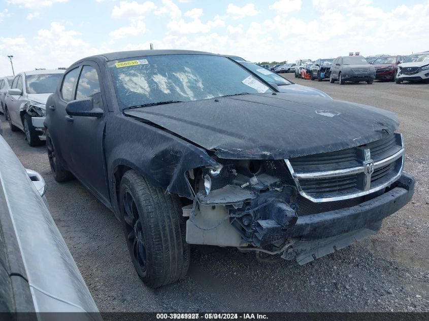 2012 DODGE AVENGER SE