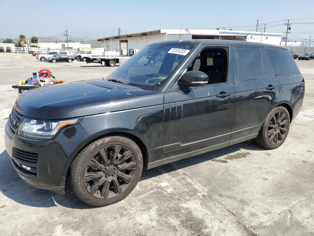 2016 LAND ROVER RANGE ROVER SUPERCHARGED