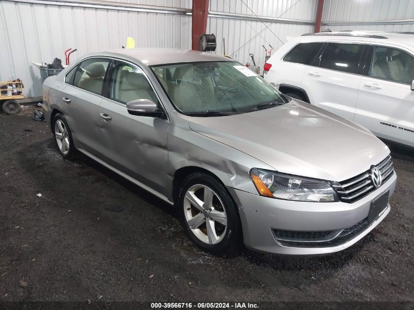 2013 VOLKSWAGEN PASSAT 2.5L SE