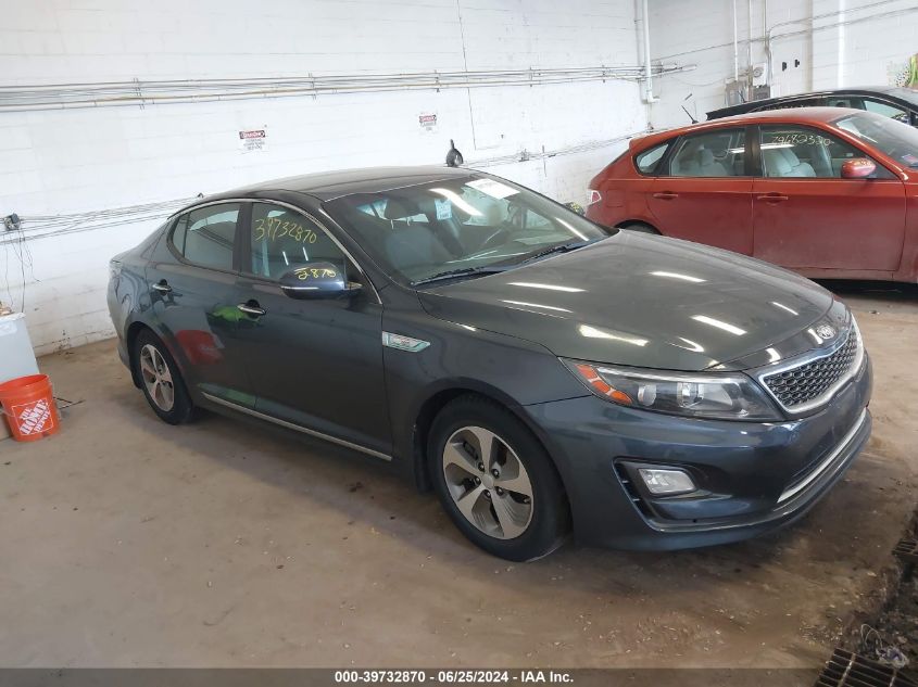 2014 KIA OPTIMA HYBRID LX