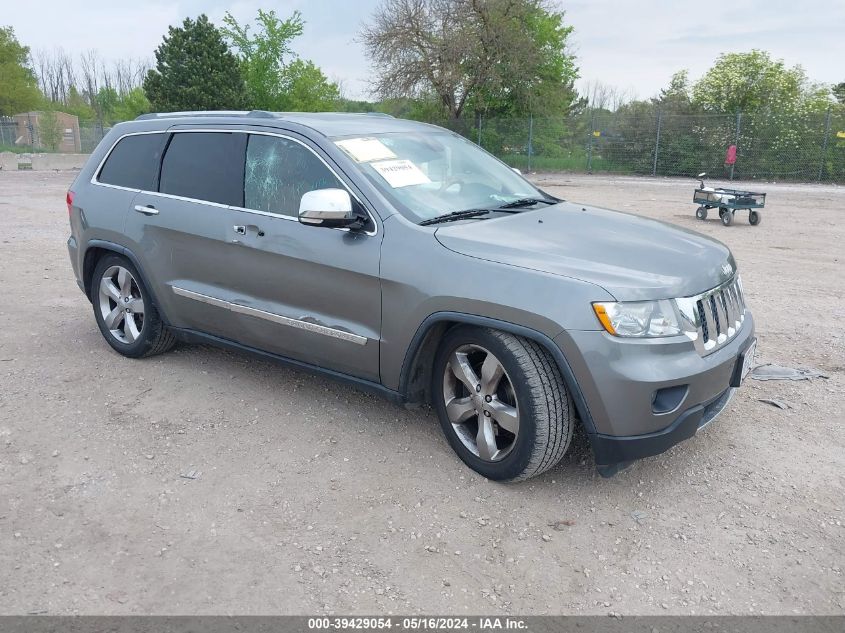 2012 JEEP GRAND CHEROKEE OVERLAND