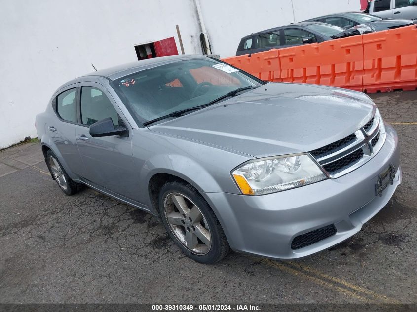 2013 DODGE AVENGER SE