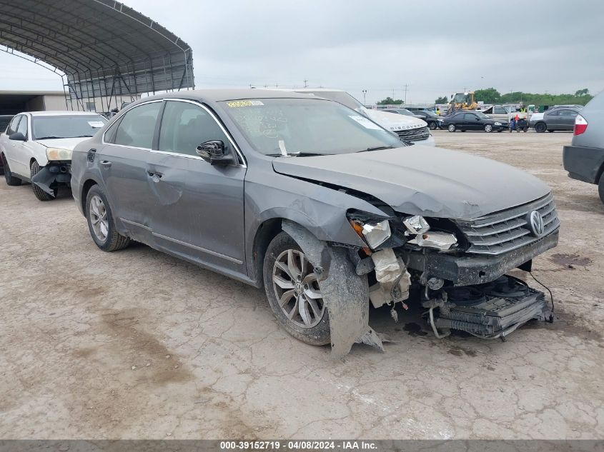 2016 VOLKSWAGEN PASSAT 1.8T S