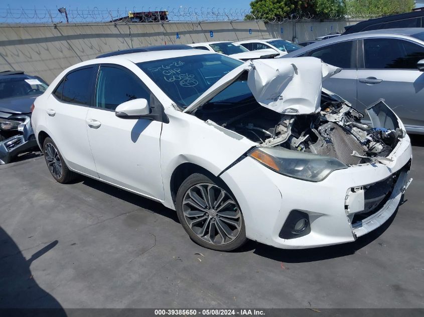 2016 TOYOTA COROLLA S PLUS