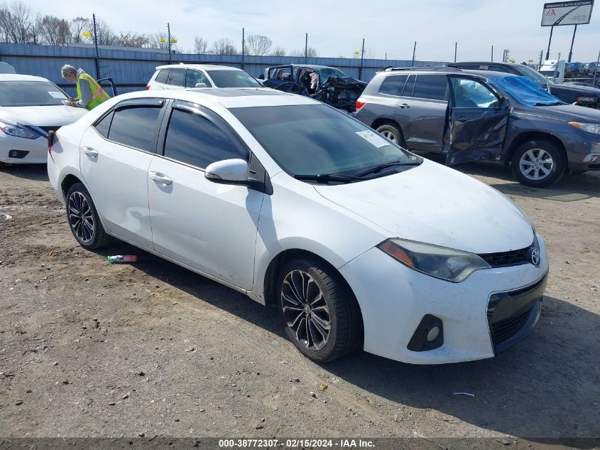 2014 TOYOTA COROLLA S PLUS