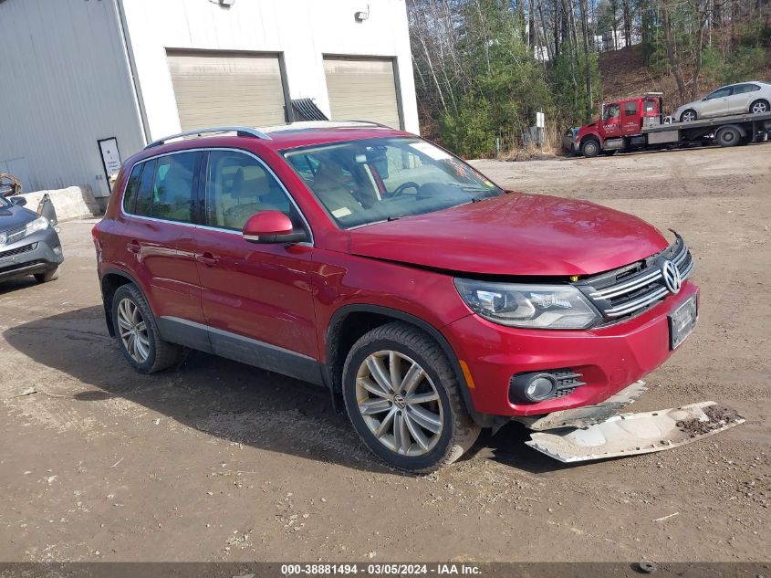 2016 VOLKSWAGEN TIGUAN SE