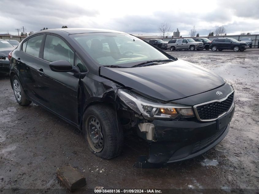 2018 KIA FORTE LX