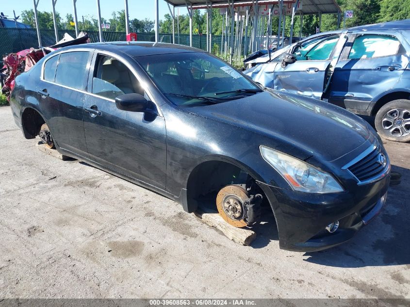 2011 INFINITI G37X