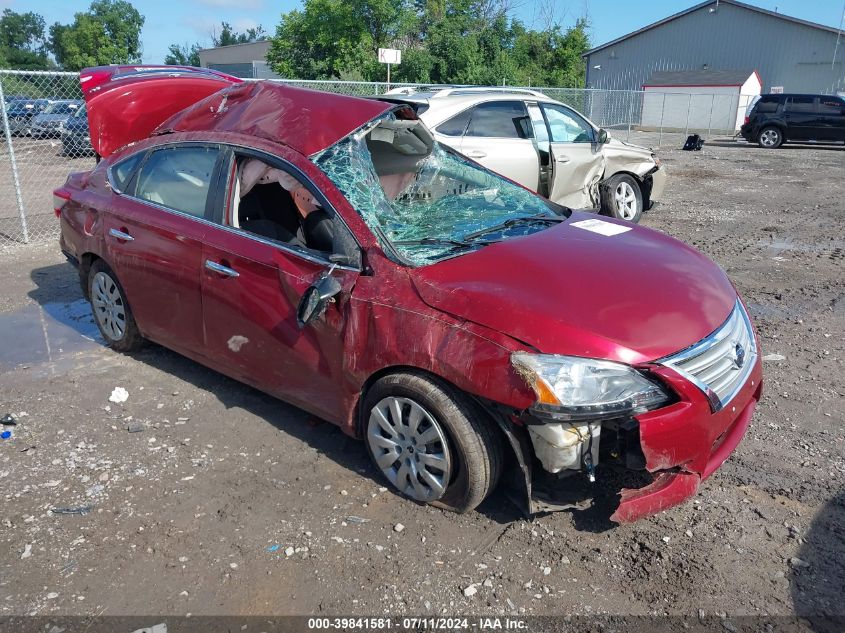 2015 NISSAN SENTRA S/SV/SR/SL