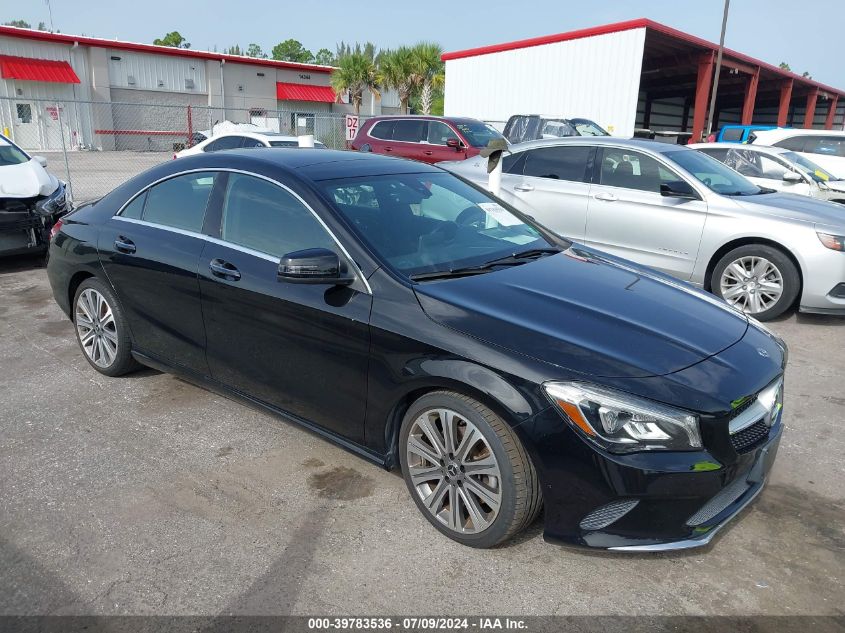 2018 MERCEDES-BENZ CLA 250 4MATIC