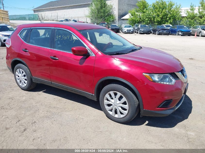 2016 NISSAN ROGUE S/SL/SV