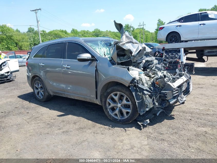 2016 KIA SORENTO 2.0T SXL