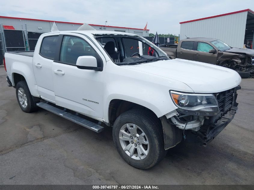 2021 CHEVROLET COLORADO 2WD  SHORT BOX LT