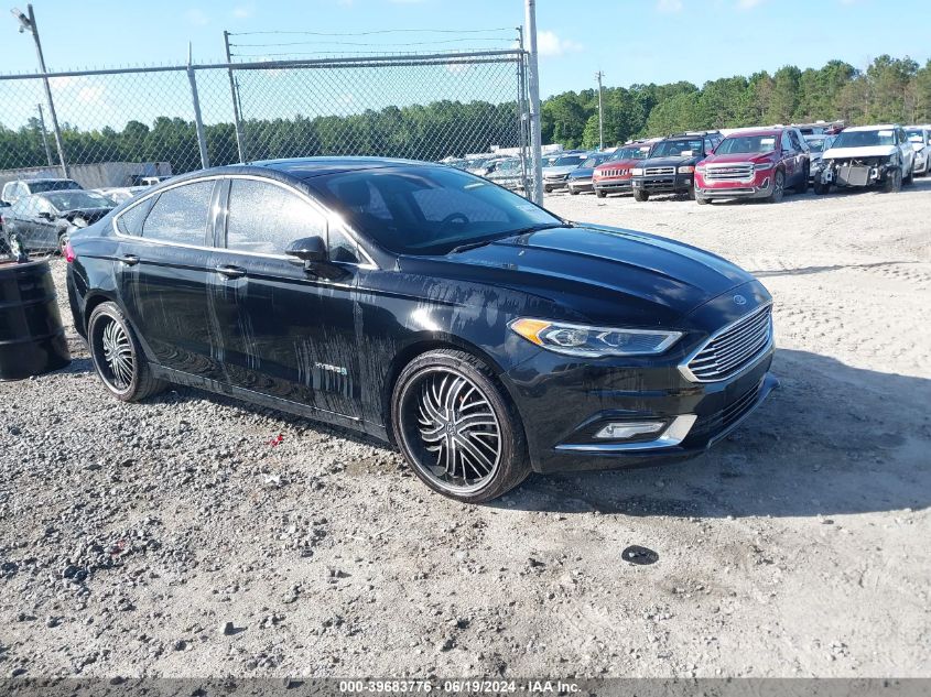 2017 FORD FUSION HYBRID SE