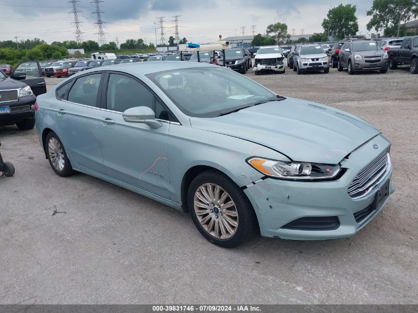 2013 FORD FUSION HYBRID SE