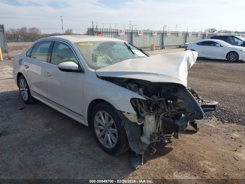 2012 VOLKSWAGEN PASSAT 2.5L SEL PREMIUM