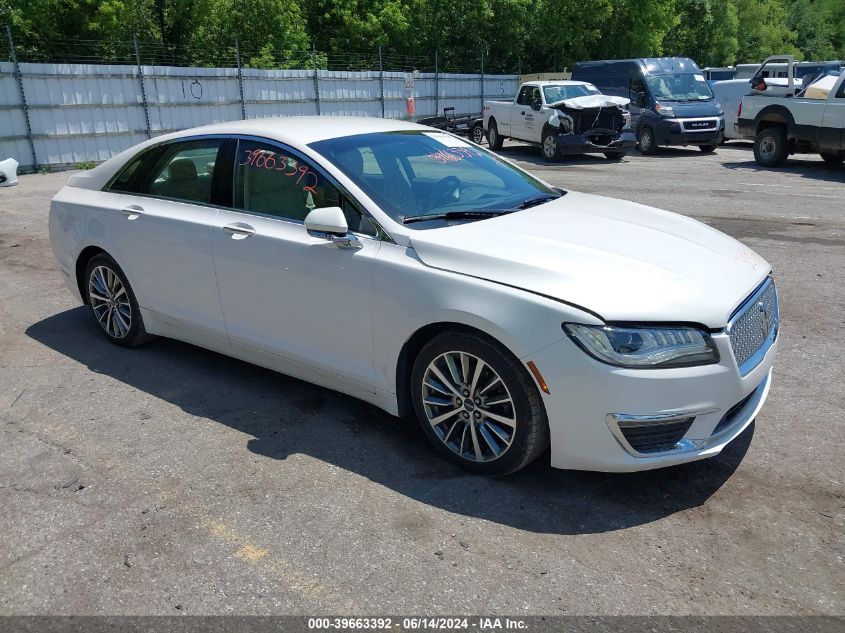 2017 LINCOLN MKZ SELECT