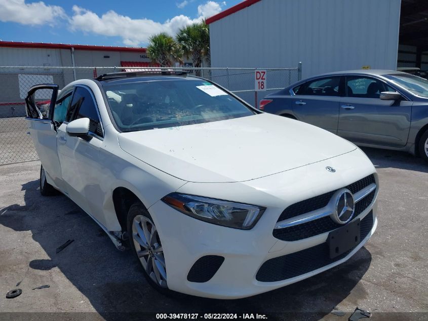 2019 MERCEDES-BENZ A 220 4MATIC