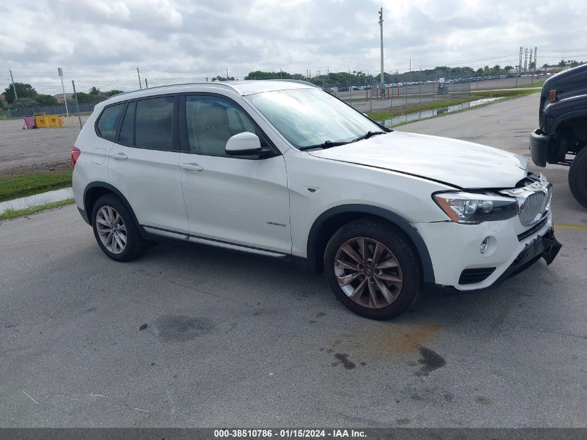 2017 BMW X3 XDRIVE28I