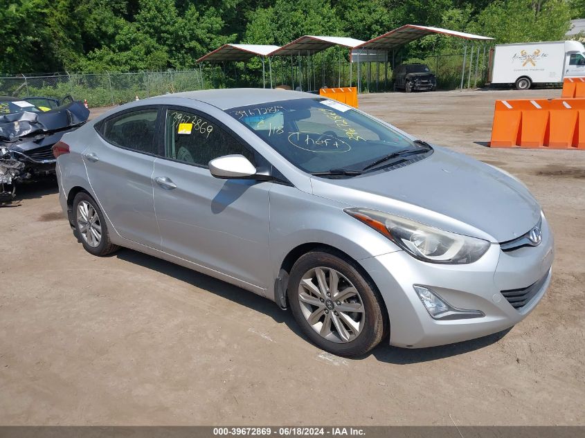 2015 HYUNDAI ELANTRA SE/SPORT/LIMITED