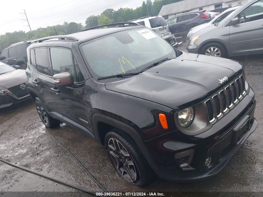 2019 JEEP RENEGADE LIMITED 4X4