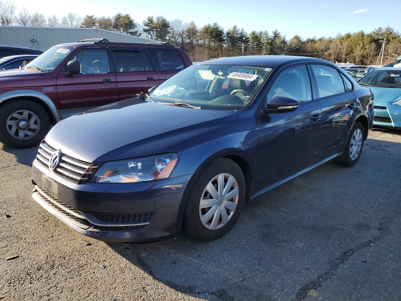 2012 VOLKSWAGEN PASSAT S