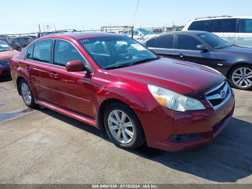 2012 SUBARU LEGACY 2.5I