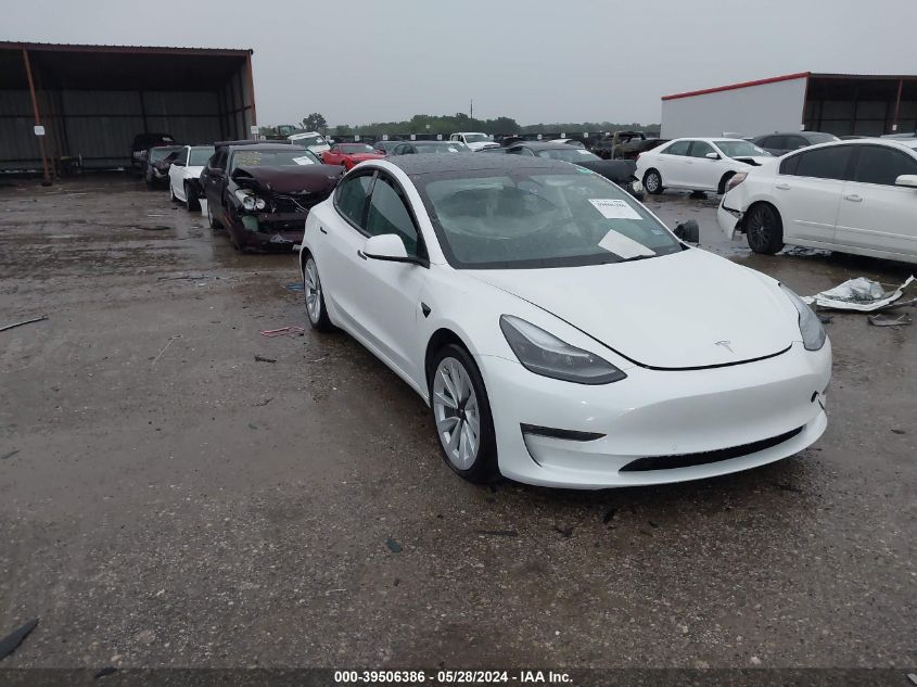 2022 TESLA MODEL 3 LONG RANGE DUAL MOTOR ALL-WHEEL DRIVE