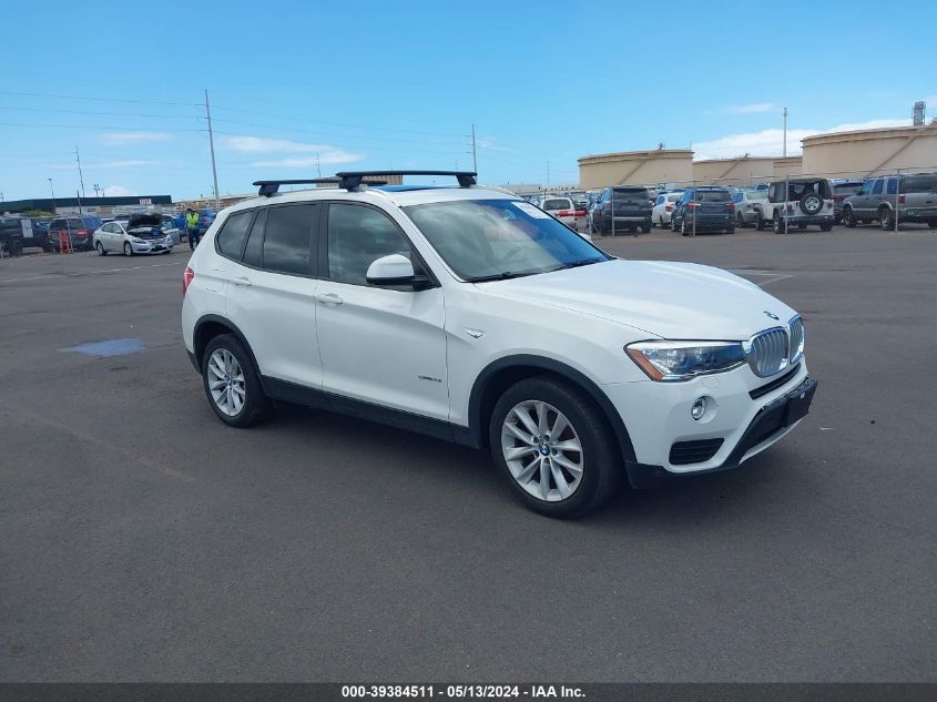 2017 BMW X3 SDRIVE28I