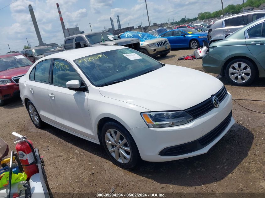 2012 VOLKSWAGEN JETTA 2.5L SE