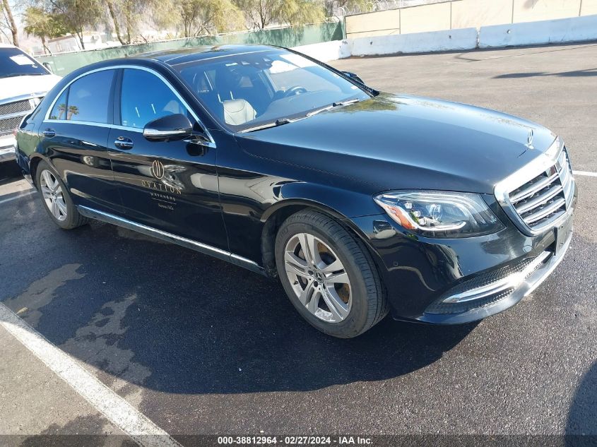 2019 MERCEDES-BENZ S 450