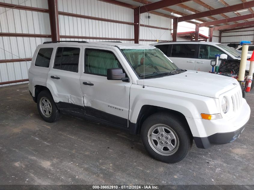 2016 JEEP PATRIOT SPORT