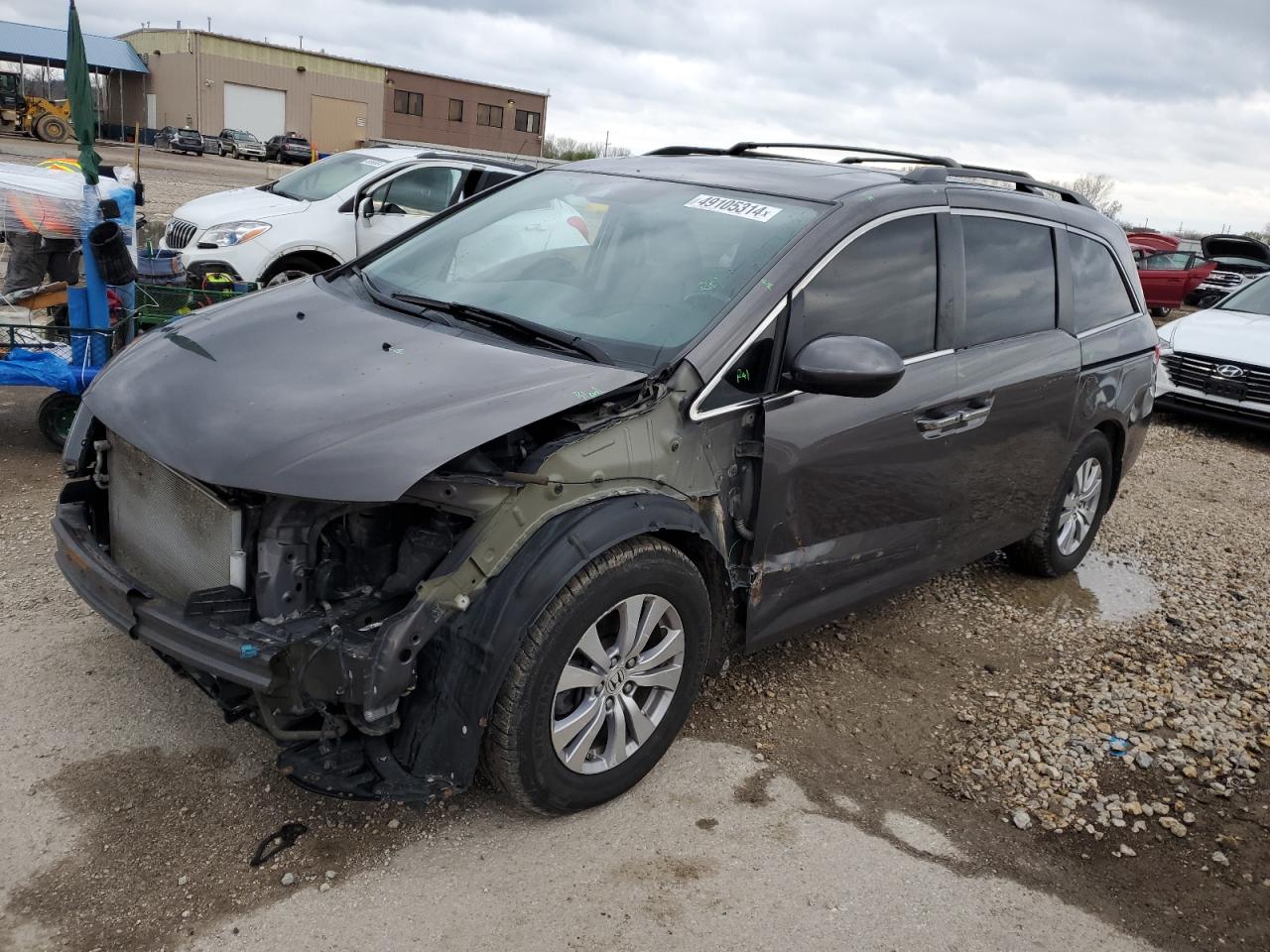 2016 HONDA ODYSSEY EXL