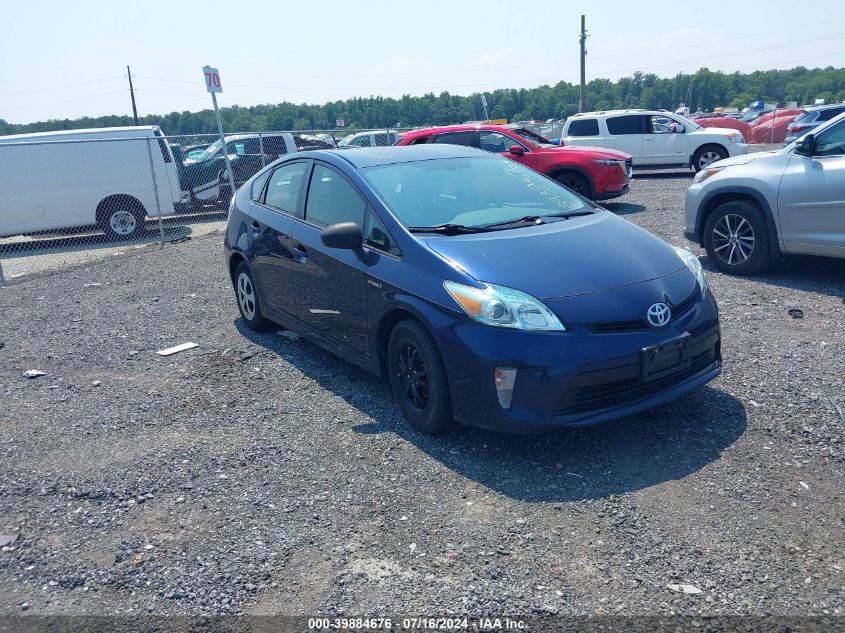 2014 TOYOTA PRIUS THREE