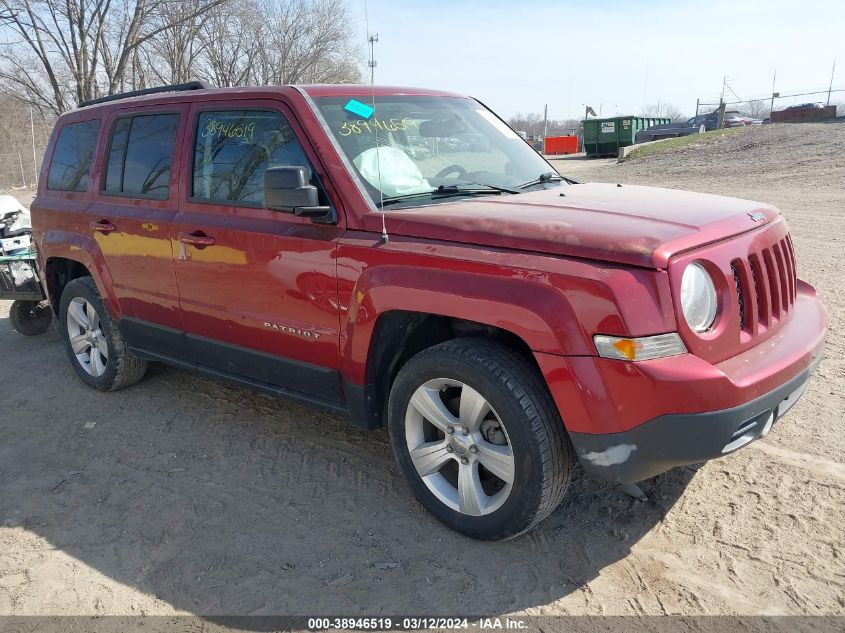 2016 JEEP PATRIOT LATITUDE