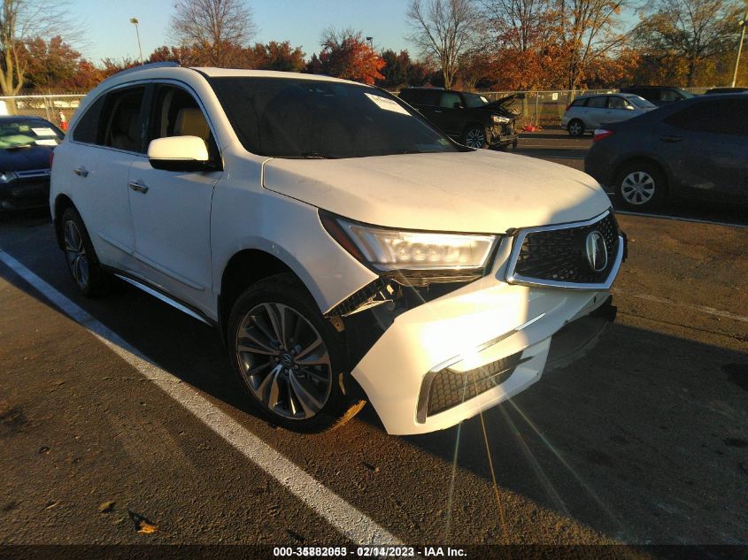 2017 ACURA MDX W/TECHNOLOGY PACKAGE