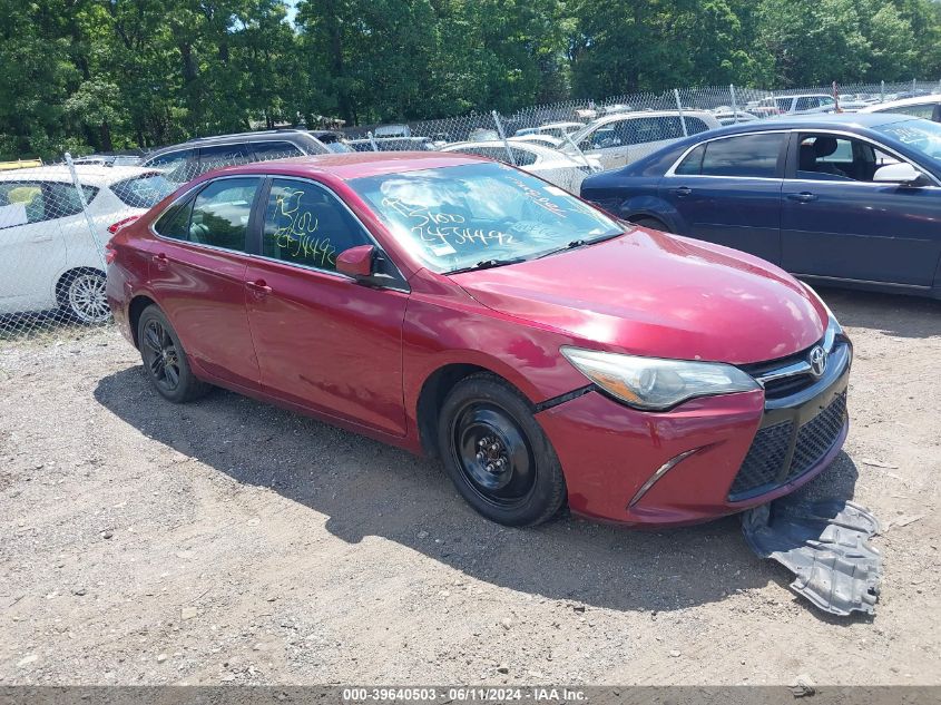 2016 TOYOTA CAMRY SE