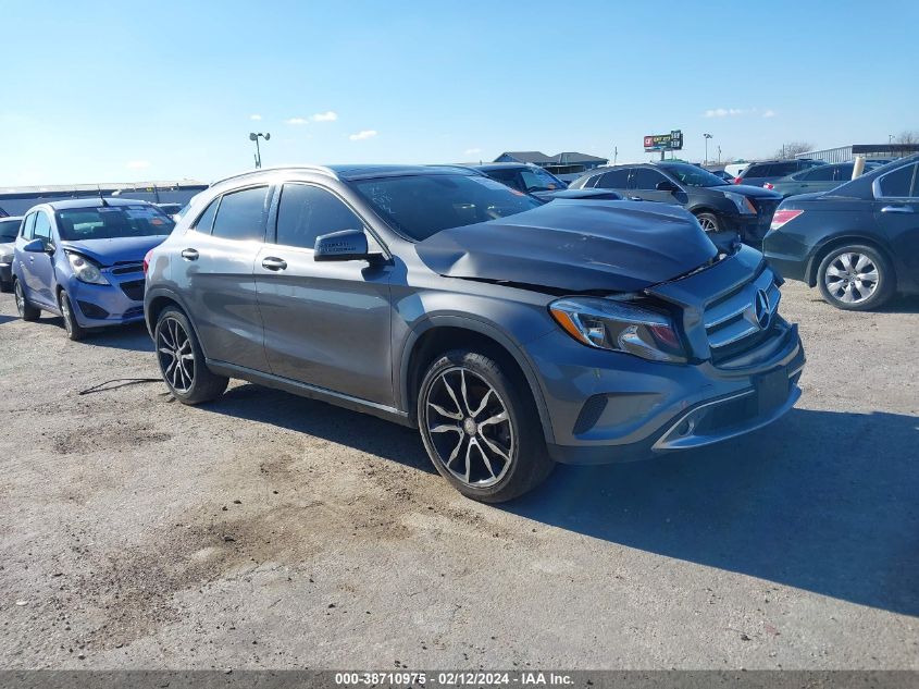 2015 MERCEDES-BENZ GLA 250