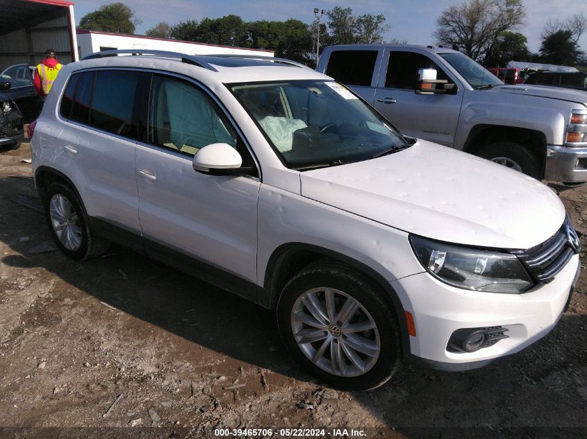 2013 VOLKSWAGEN TIGUAN SE