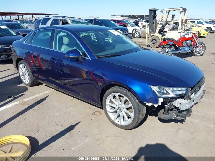 2019 AUDI A4 40 PREMIUM/40 TITANIUM PREMIUM